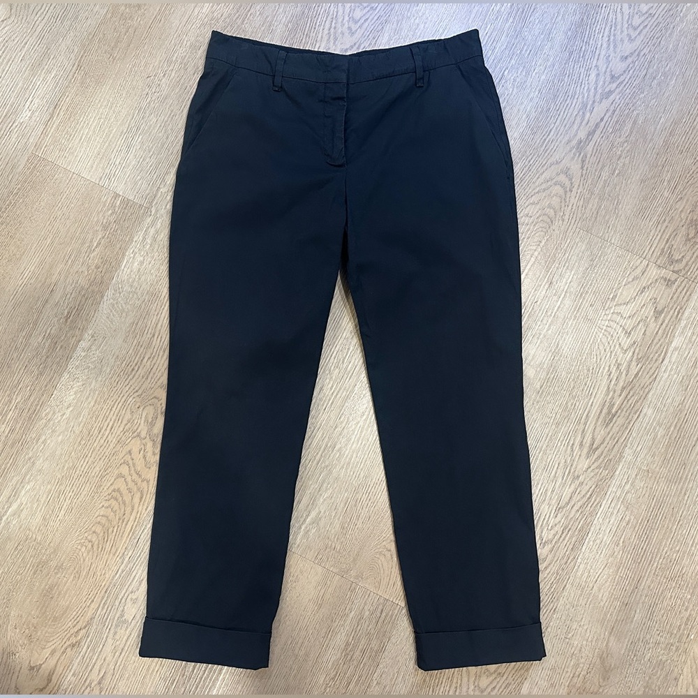 Prada Cropped Black Slacks